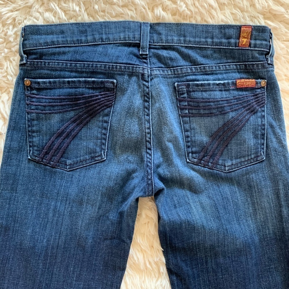 7 For All Mankind Cropped Dojos Size 29 - Picture 4 of 8